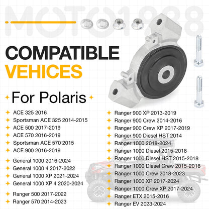Engine Isolator Mount for Polaris Sportsman ACE 325 / RZR 570 900 1000 XP (2014–2021)