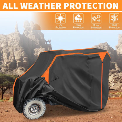 Waterproof UTV Cover for Honda Pioneer 1000-5 (2016-2023) - Black 210D PU
