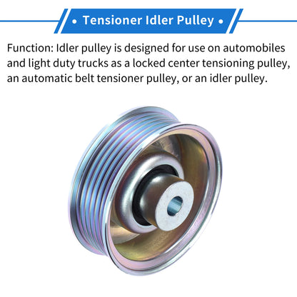 Drive Belt Idler Pulley for Toyota MR2 Spyder (2000–2005) No. 1357022010