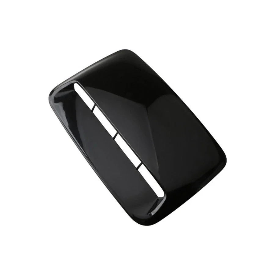 Glossy Black Air Flow Intake Hood Scoop Vent Cover for Universal Car
