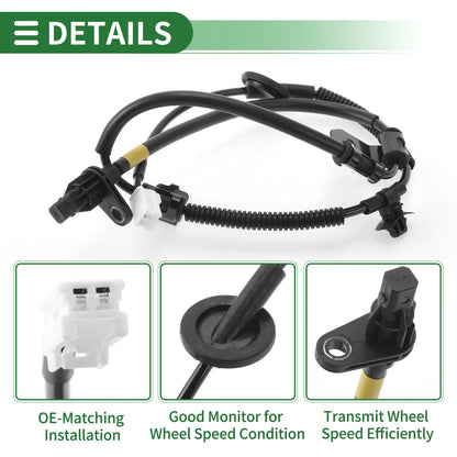 ABS Wheel Speed Sensor No. 599302G100 for Kia Optima (2007–2010) Rear Right
