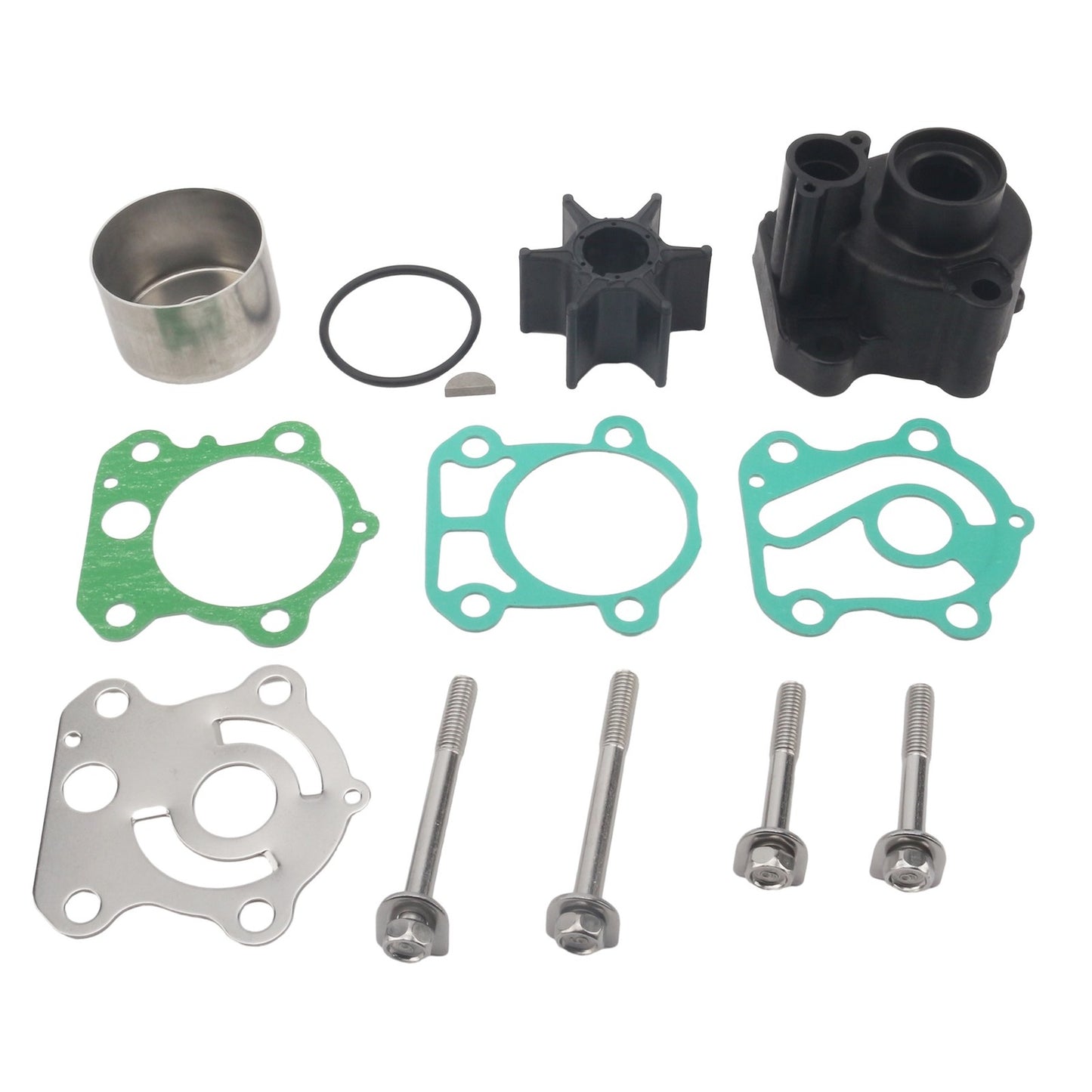 Water Pump Impeller Housing Kit for Yamaha F75-F100 (4-Stroke)