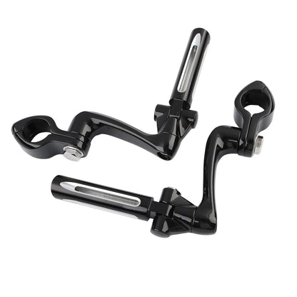 1.25" Highway Bar Male Mount Footpegs for Harley Touring Road Glide (2009-2023)