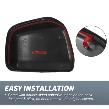 Rearview Mirror Cover Overlay Gloss Black for Lexus RX300 (1999-2003)