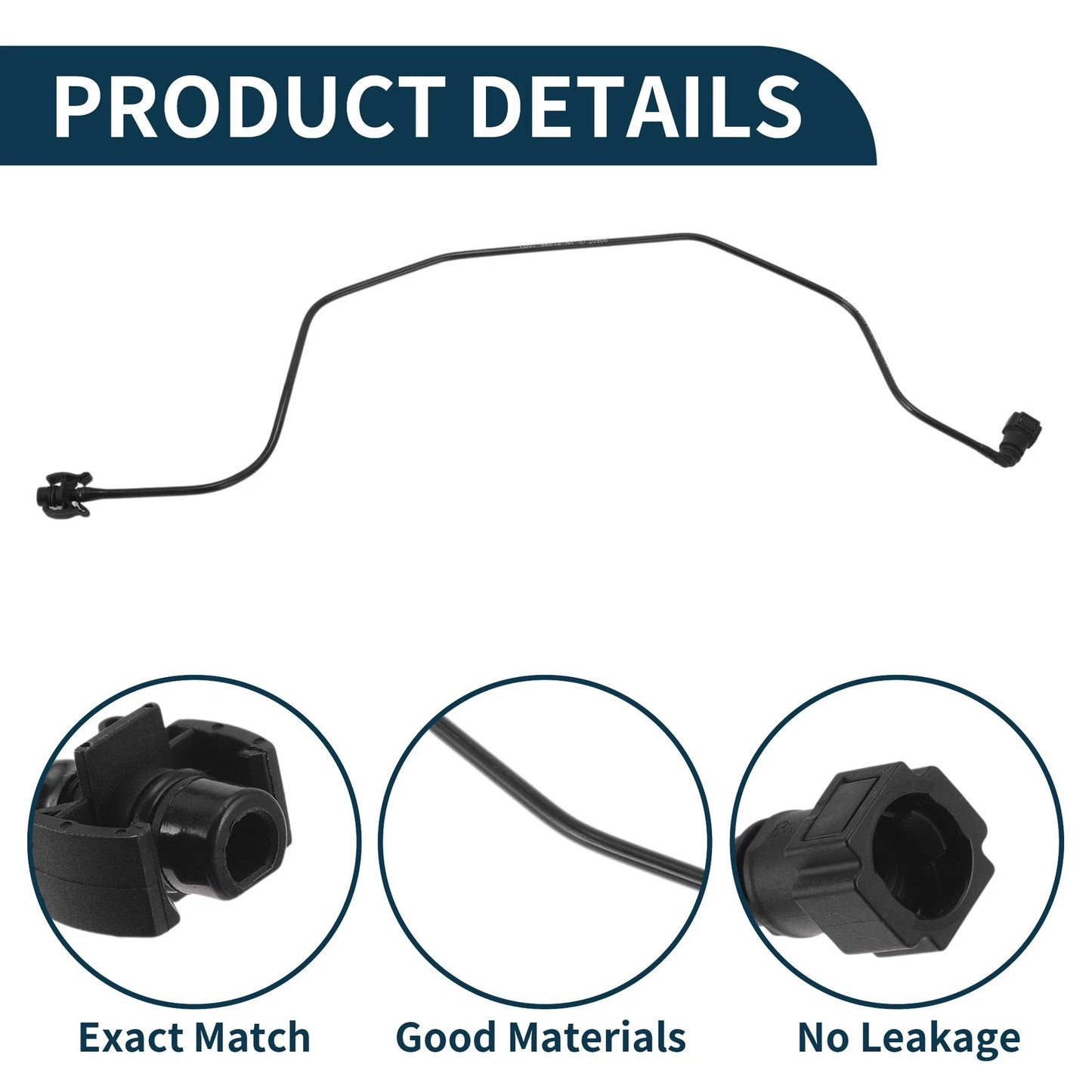 Radiator Hose No. 9G918K012JA for Ford Mondeo (2011–2012) Rubber