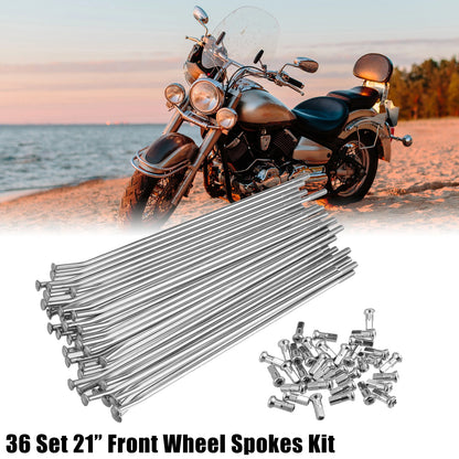 Set of 36 Spoke Skins Covers for Honda CR125 (2000–2008) 21" Front Wheel