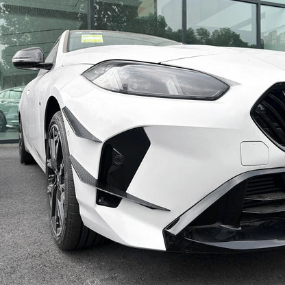 4X Front Bumper Trim Side Fin Canards Splitter for BMW 1/2-Series F70 F74