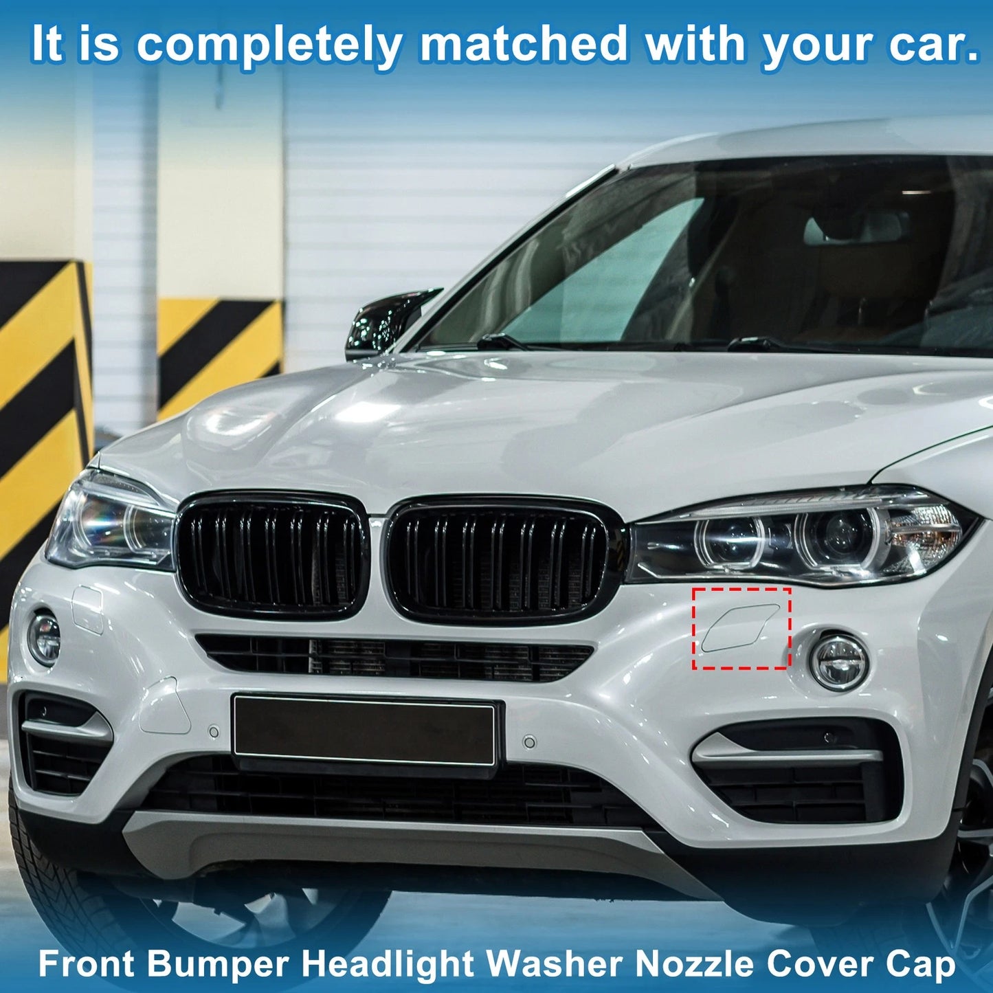 Front Left Washer Nozzle Cover Cap No. 51117422903 for BMW X6 (2015–2019)