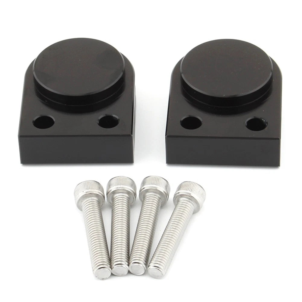 Handle Bar Riser Mount Clamp 41mm Aluminum Black for Kawasaki GPZ900R (1990–2016)