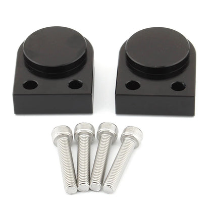 Handle Bar Riser Mount Clamp 41mm Aluminum Black for Kawasaki GPZ900R (1990–2016)