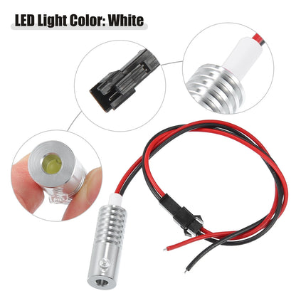 LED Aluminum Light Source Illuminator for Car DIY (12V, 2W)