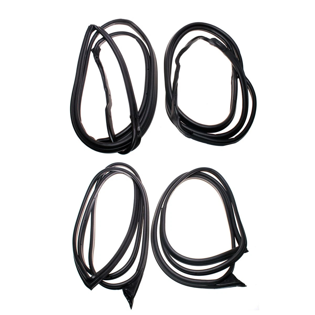 Set of 4 Door Weatherstrips for Mercedes-Benz W124 Sedan (1986–1995)