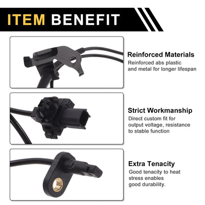 ABS Wheel Speed Sensor for Honda Jade (2015-2020) 1 x Front Right Sensor