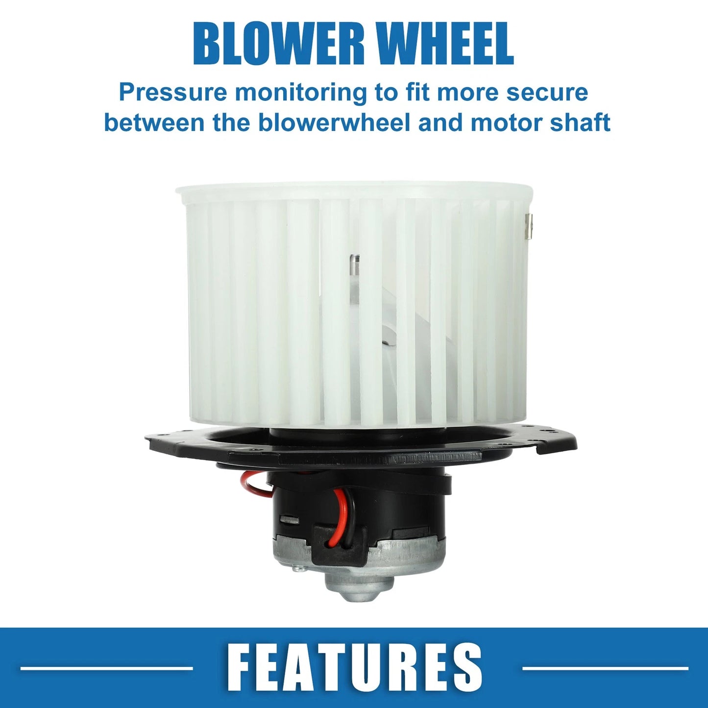 HVAC Heater Blower Motor Fan Assembly No. 52498869 for Chevrolet Blazer (1992–1994)