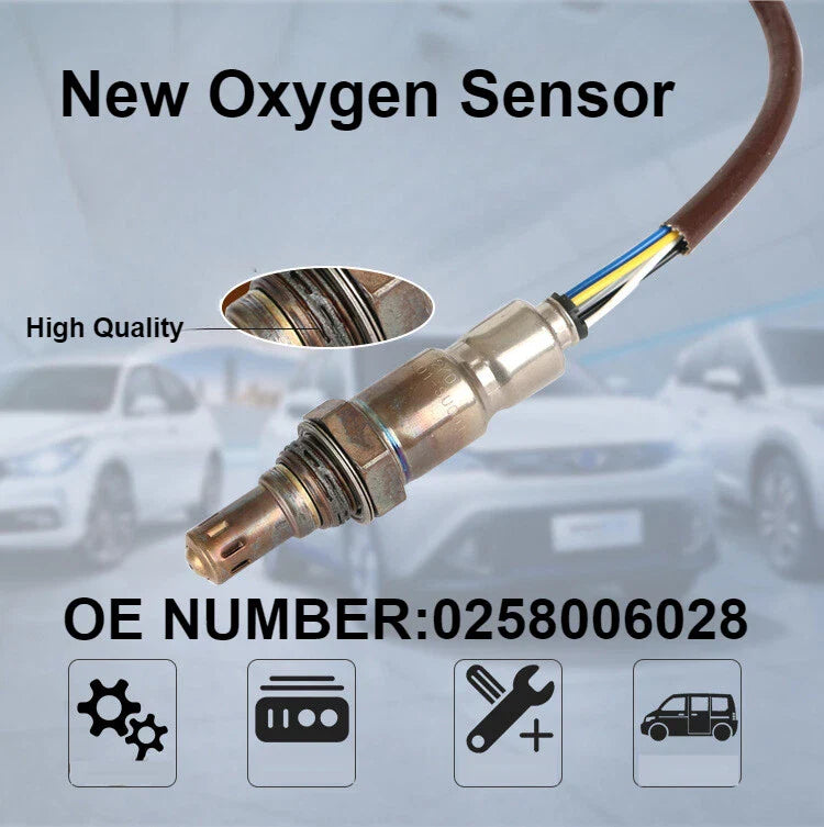 Oxygen Sensor for Citroen Berlingo C2 C3 C4 C8 Evasion MPV Jumpy (1996–2010)