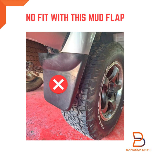 Rear Mud Flap Splash Guard for Toyota Hilux Ute 4WD (1997-2004)