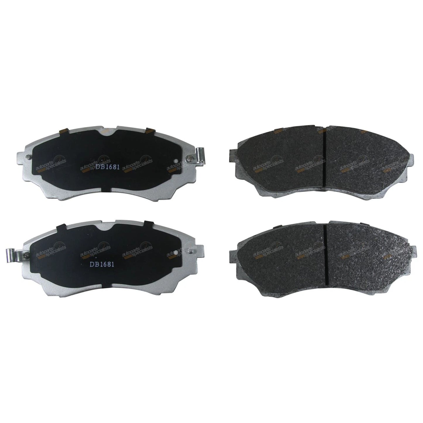 2X Front Disc Brake Rotors and Pads Kit for Ford Ranger (2006–2011)
