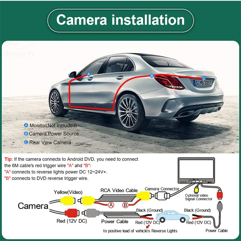AHD Reverse Backup Camera for Benz E-Class E200 E260 E300 (2010-2015)
