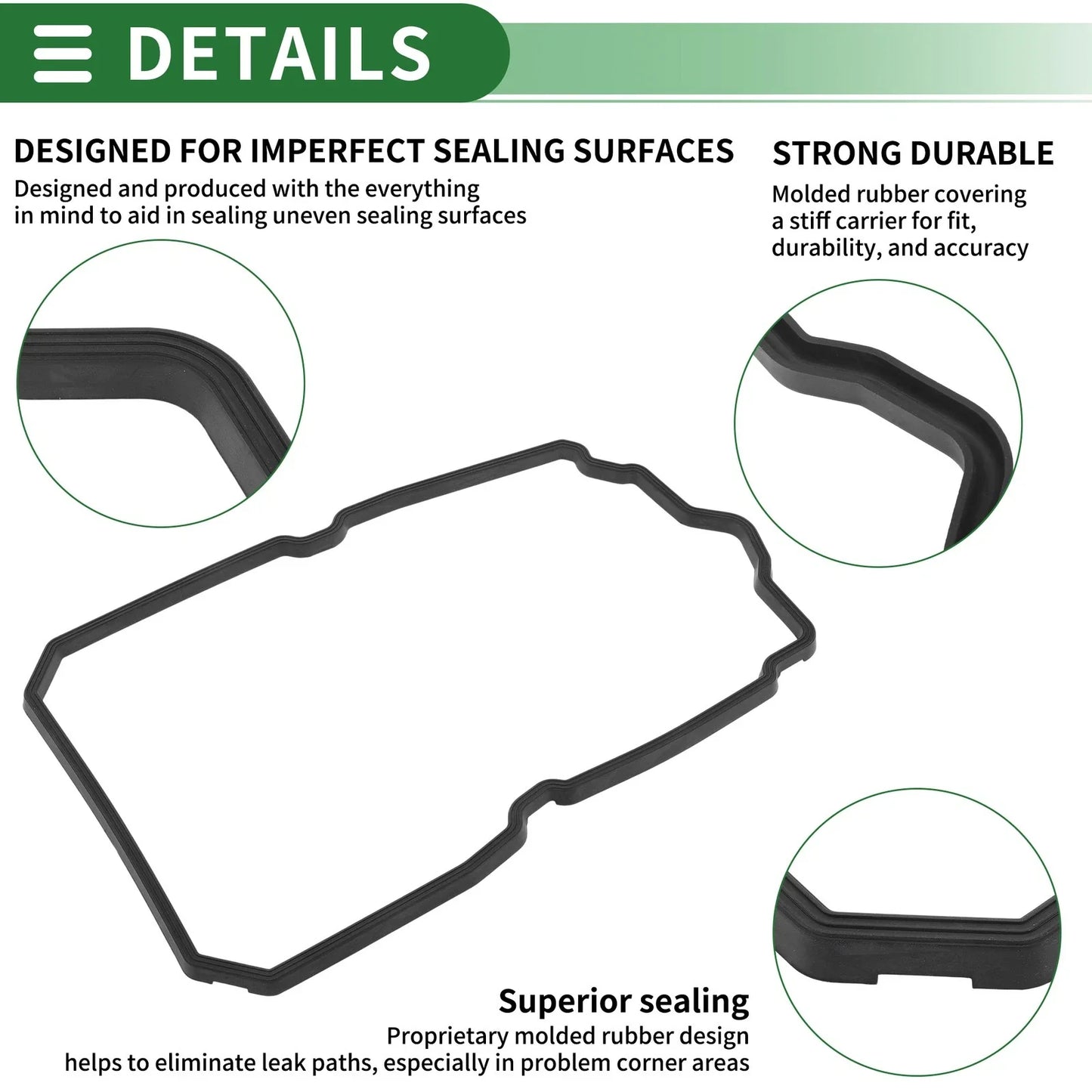 Car Oil Pan Gasket for Mercedes-Benz CL63 AMG (2008-2012)