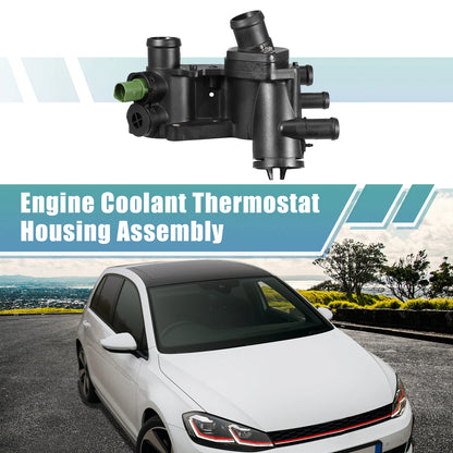 Engine Coolant Thermostat Housing Assembly 032121111BA for Volkswagen Golf (2006–2010)
