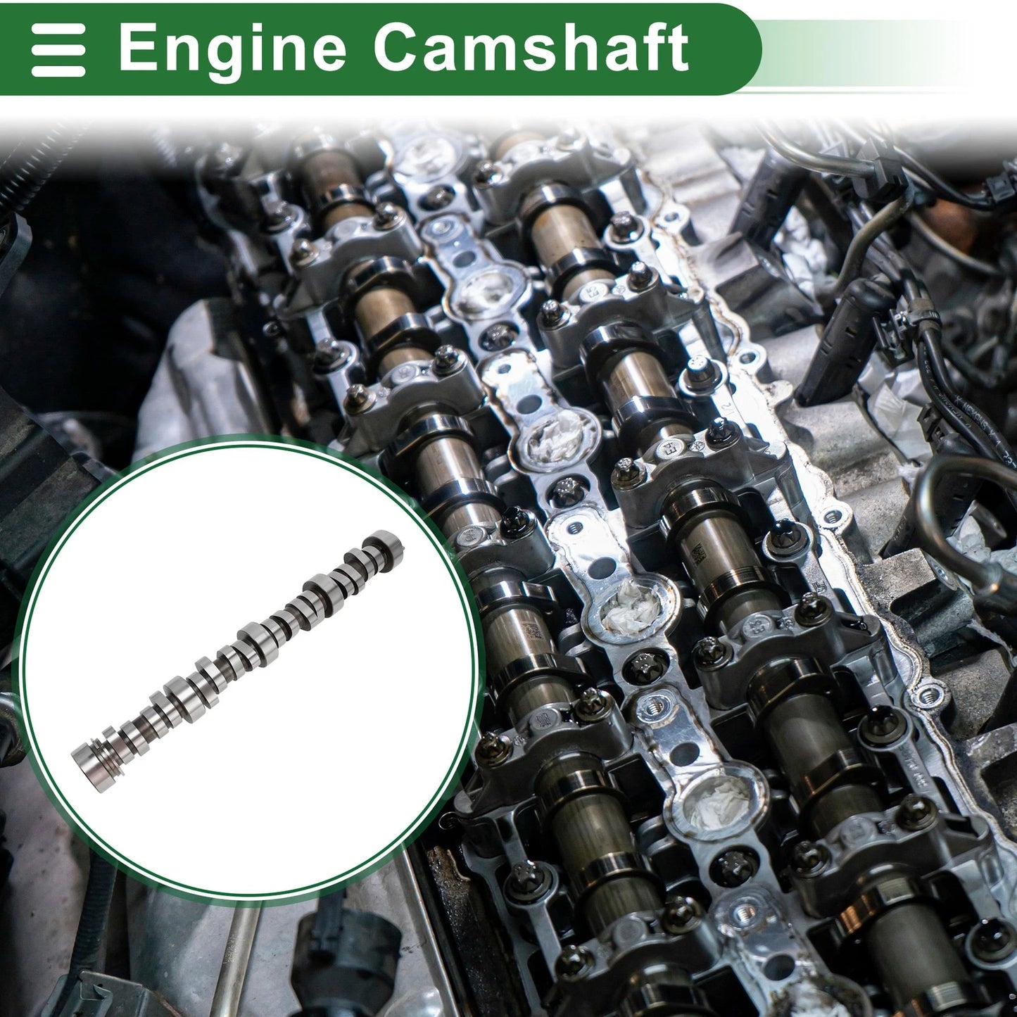 Center Intake Exhaust Camshaft for Chevrolet Silverado 2500 HD (2002–2018)