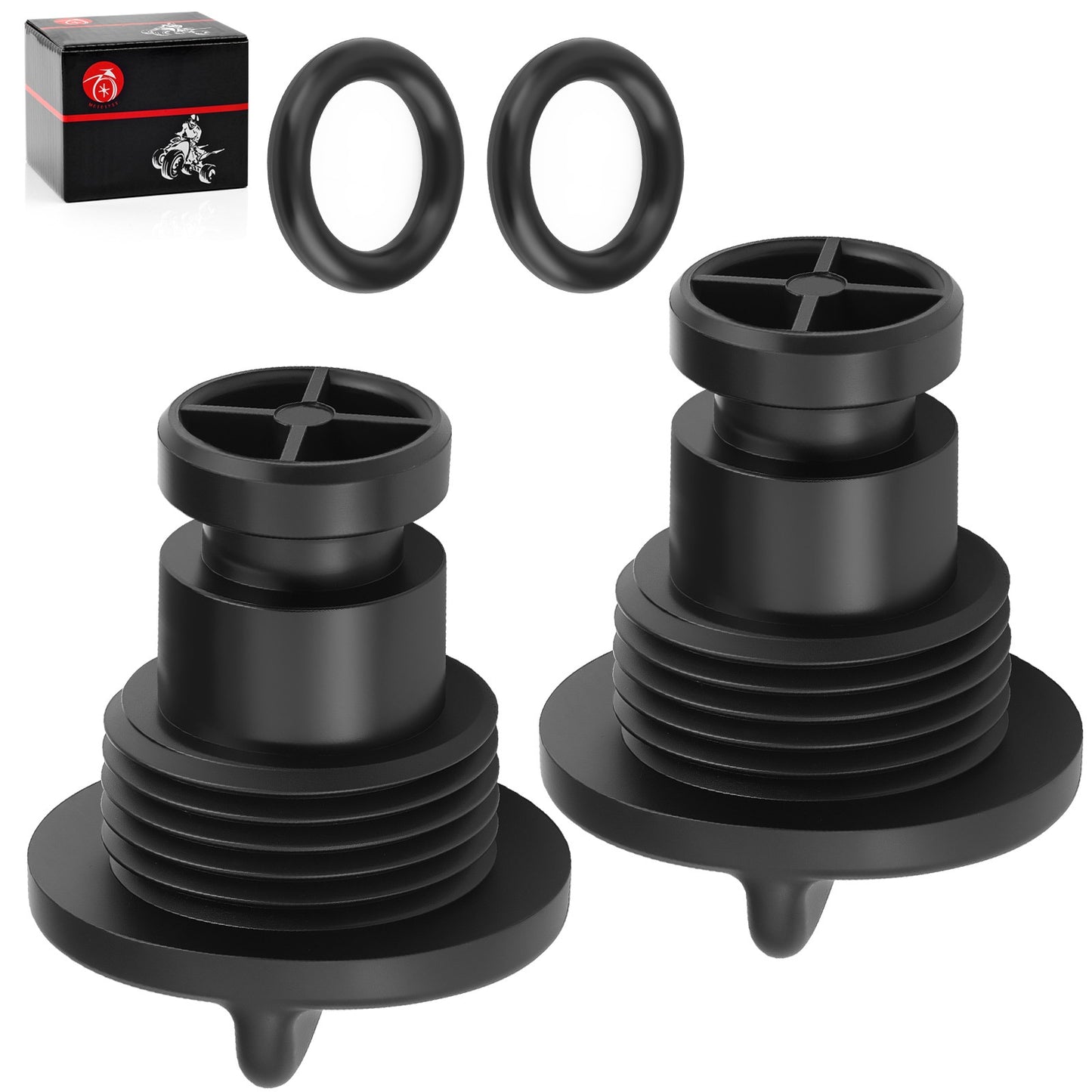 Set of 2 Water Flush Plugs for Suzuki DF 25 30 60 70 90 100 115 140 HP (1998–2019)