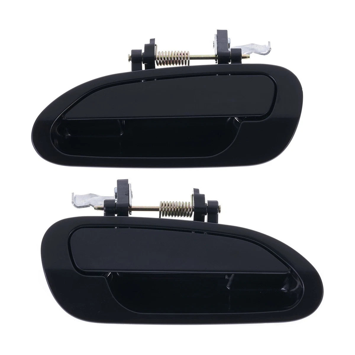 Set of 2 Outer Door Handles for Honda Accord (1998–2003) Black