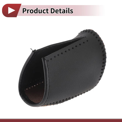 1 Pc Gear Shift Knob Cover for Dodge Journey (2011–2020) Black Brown Faux Leather