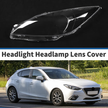 Headlight Lens Cover for Mazda 3 (2013–2015) PC Clear
