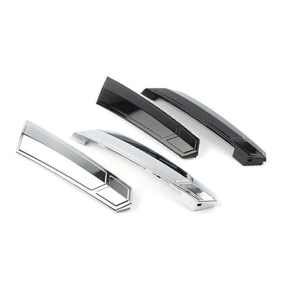 Saddlebag Hinge Covers for Victory Cross Country 2010-2017 Black/Chrome