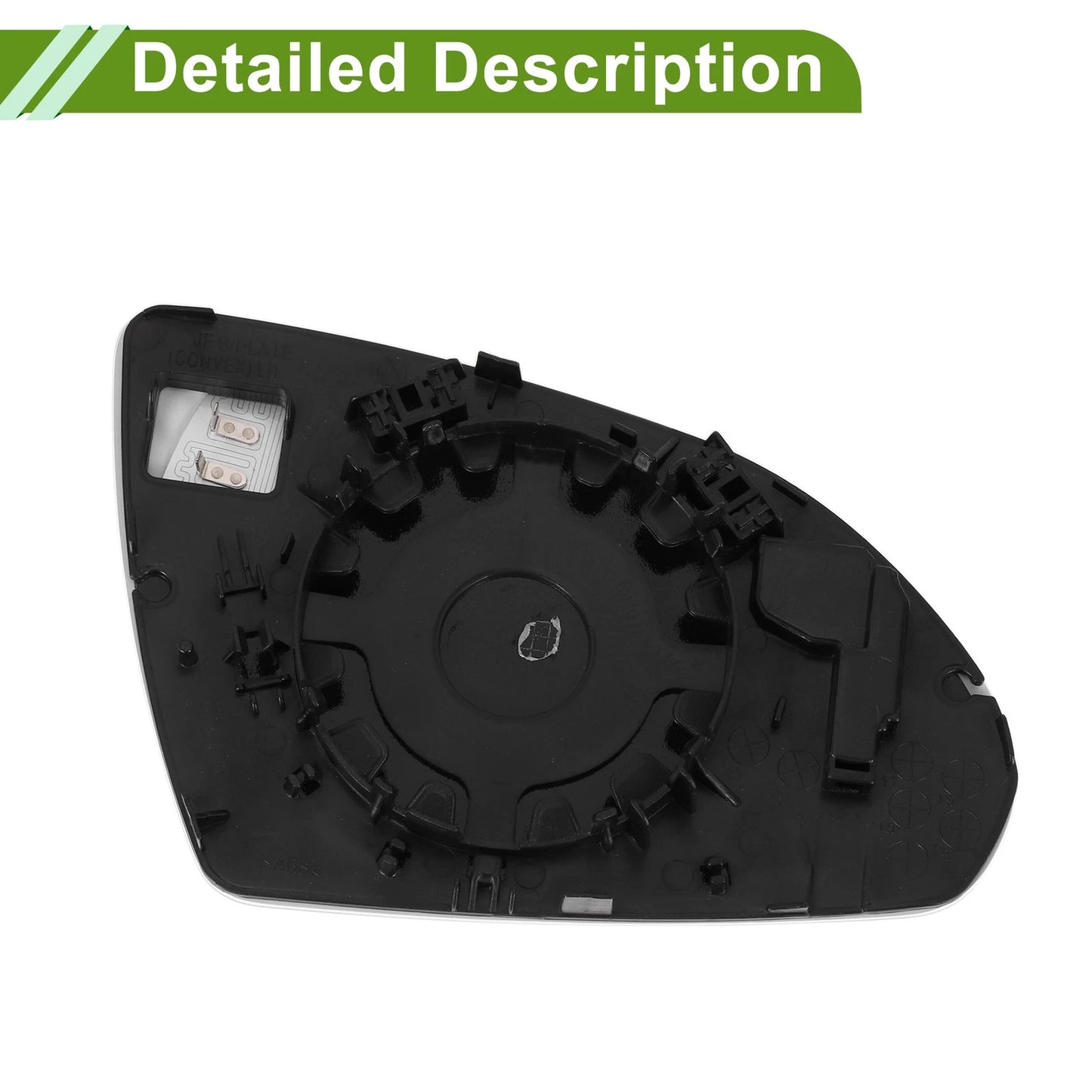 Left Heating Mirror Glass for Kia Optima (2016–2019) No. 87611D4000