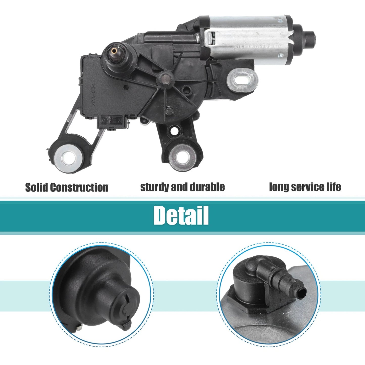 Rear Windshield Wiper Motor No. 8E9955711E for Audi A3 (2006–2013)