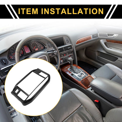 GPS Panel Sticker Cover Set for Ford F-150 (2021–2024) Black