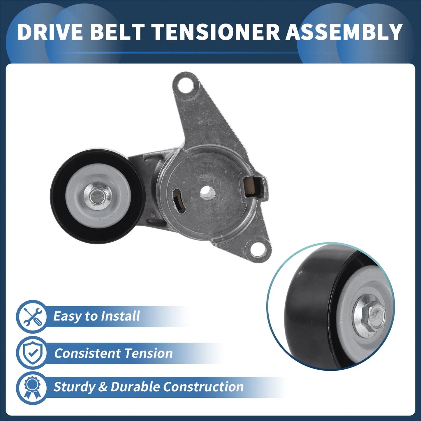 Belt Tensioner for Chevrolet Camaro 2011-2015 - Metal (2011-2015)