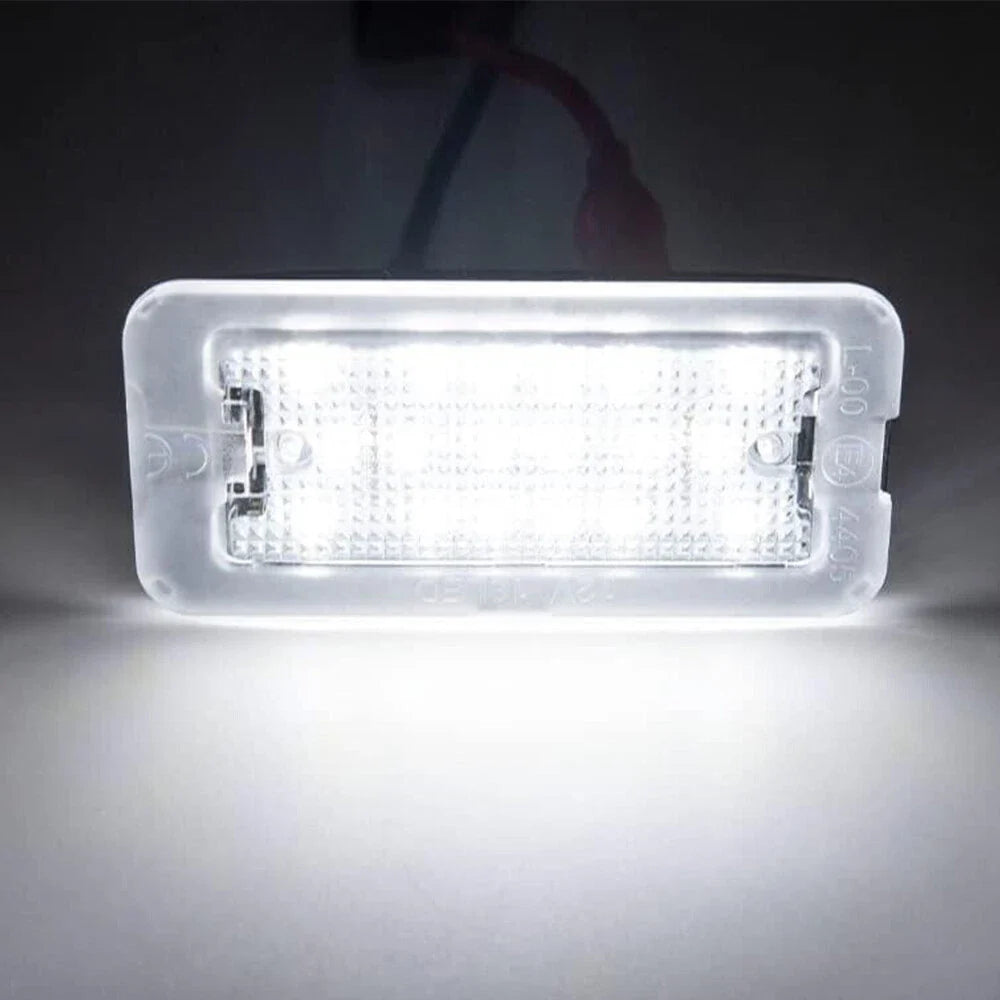 LED License Plate Light for Fiat Abarth 500 (2012-2019) -  White Lamps