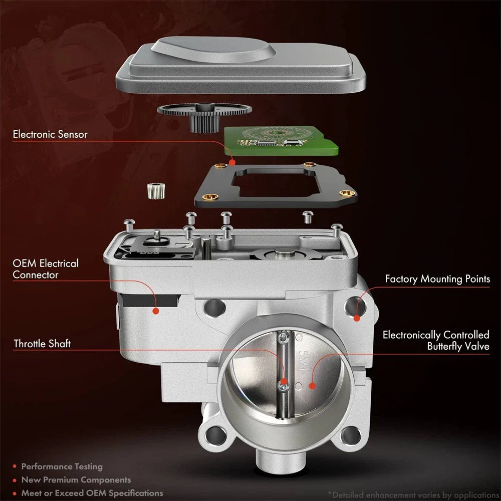 Throttle Body for Ford Mustang V8 4.6L (2005-2010)