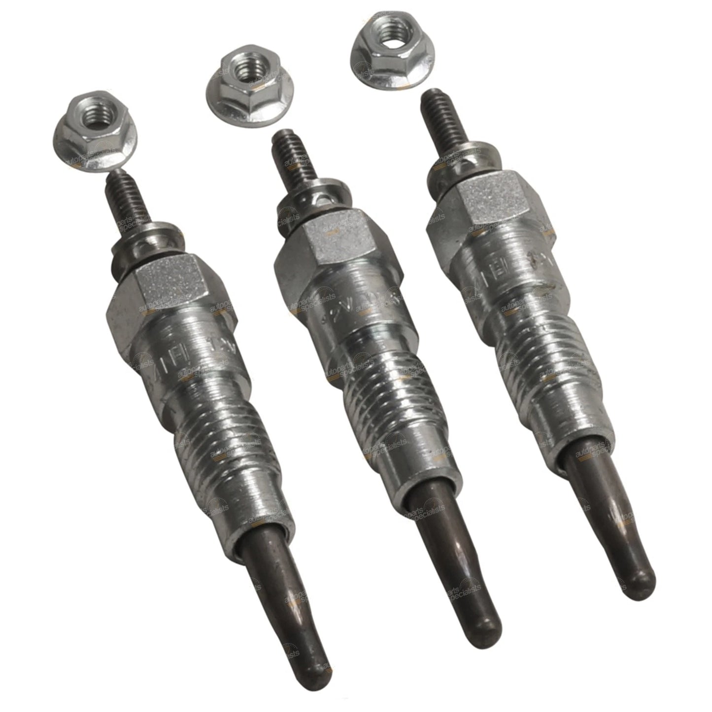 3 Glow Plugs for Kubota L2402 D1402 L275 D1302