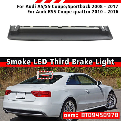 3rd Center Brake Light Smoke for Audi A5 S5 (2008–2017)