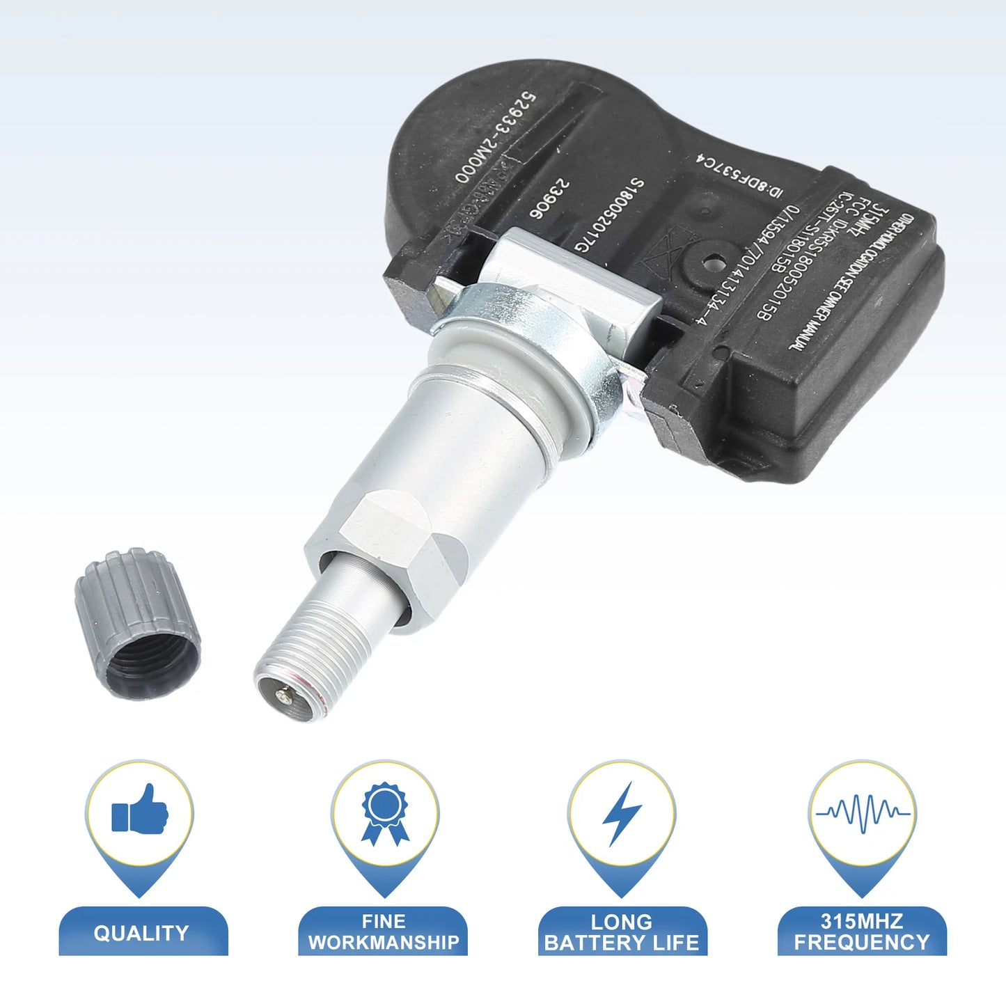 Tire Pressure Monitoring Sensor  (2015–2020) 529332M000 315MHz