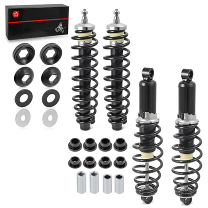 Set of 2 Front Rear Strut Shock Absorbers for Polaris Sportsman (2000–2023)