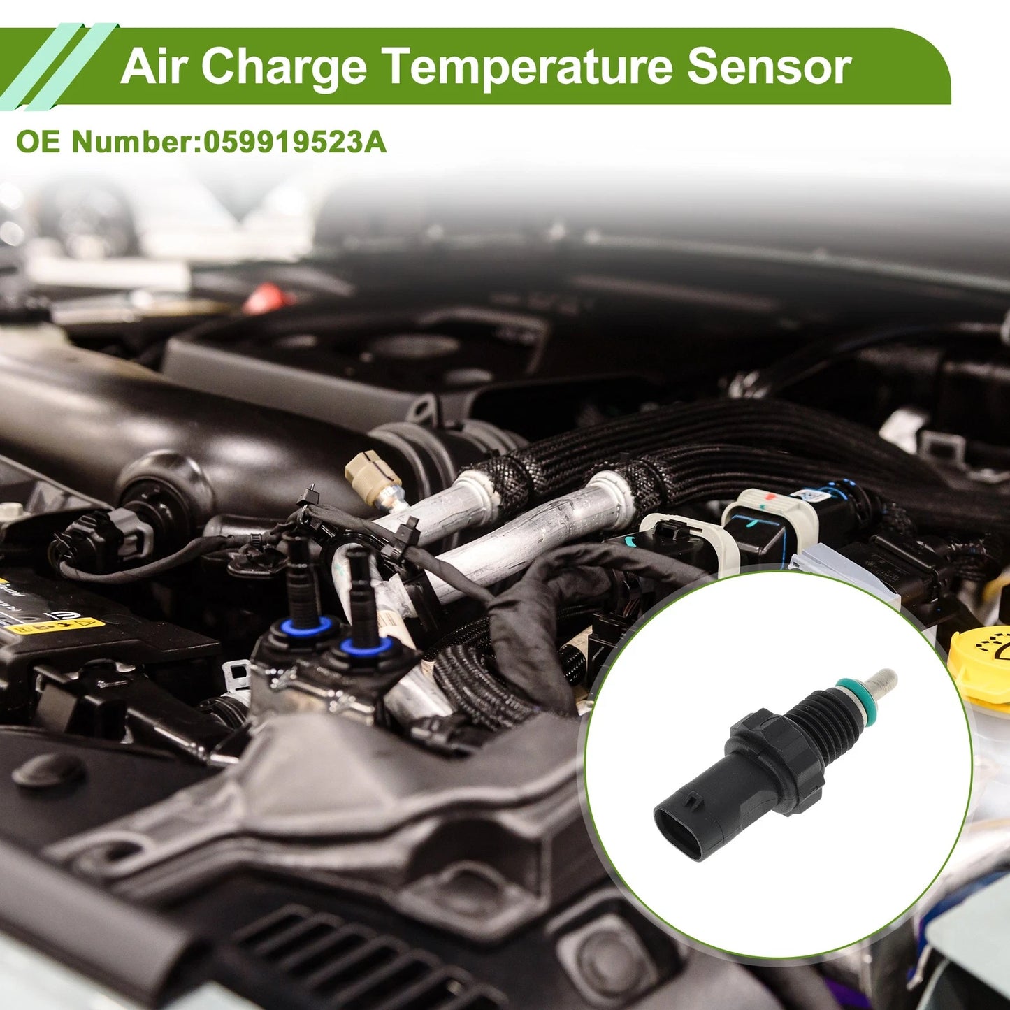 Air Charge Temperature Sensor No.059919523A for Audi Q7 (2008–2015)
