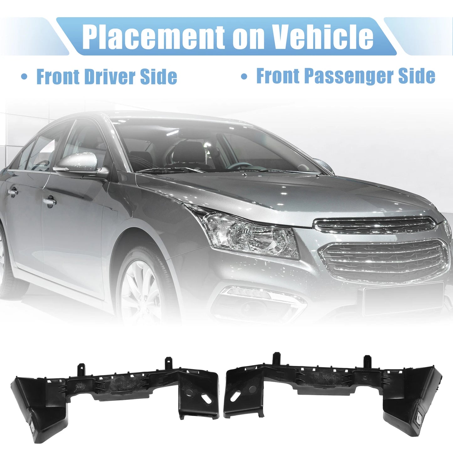 Pair Front Bumper Bracket for Chevrolet (No. 84229330/84229332)