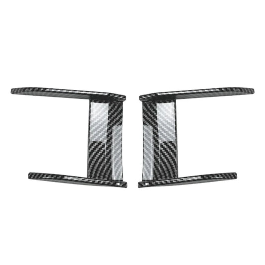 Carbon Look Front Bumper Side Spoiler for BMW 1 Series F40 (2019-2023)