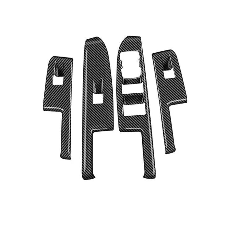 ABS Window Lift Panel Trim Cover 4 Pcs for Ford Maverick (2022–2023)