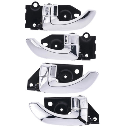 Set of 4 Chrome Door Handles for Hyundai Santa Fe (2000–2005)