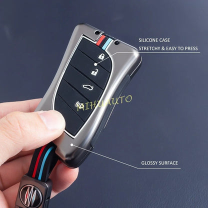 Metal Car Key Cover Case Chain for Lexus NX250