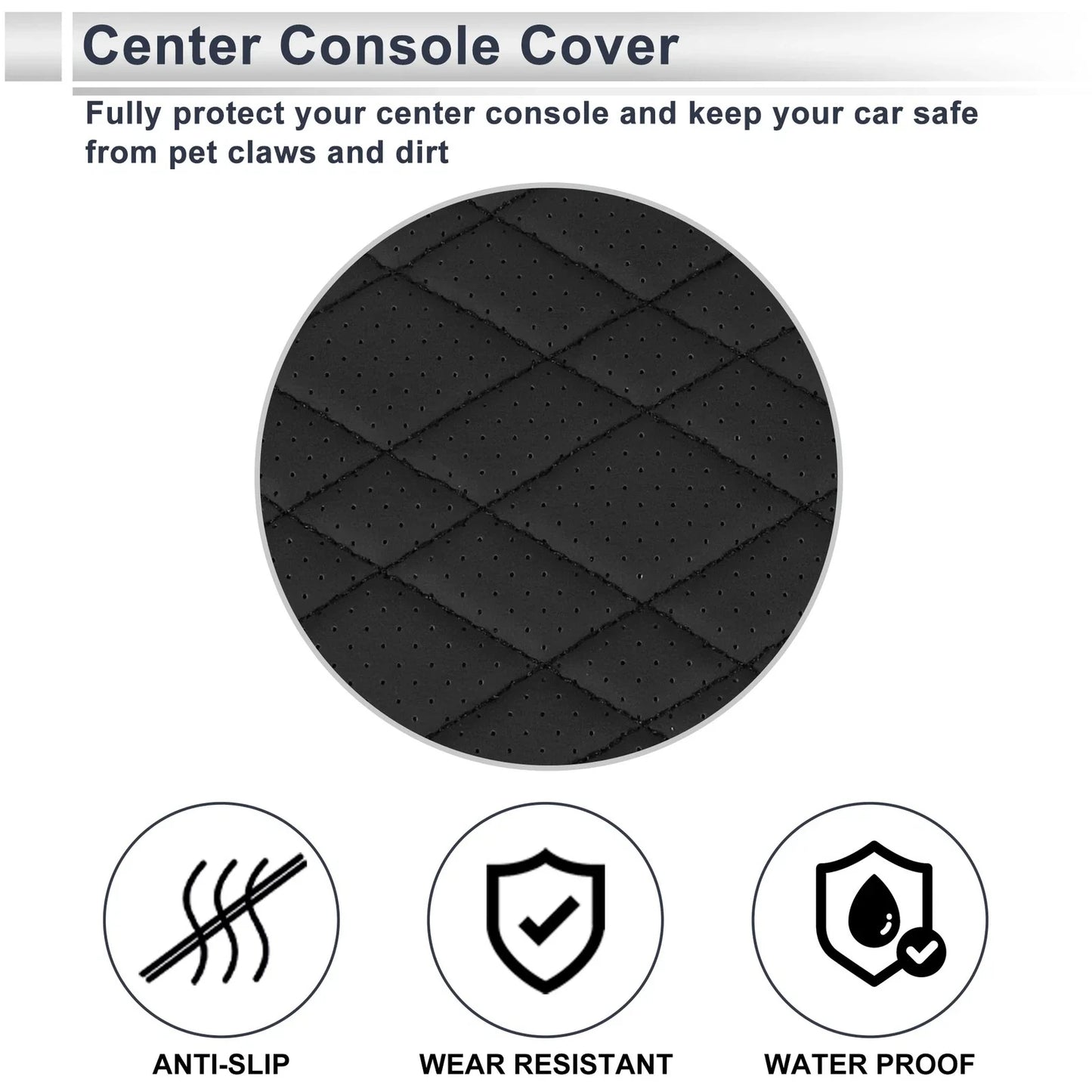 Center Console Cover 1 Pc for BMW X3 (2014-2018)