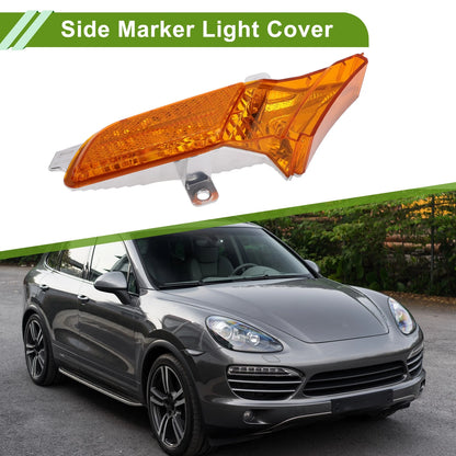 1 Pc Left Side Marker Light Cover for Porsche Cayenne (2003–2010) No. 95563103501