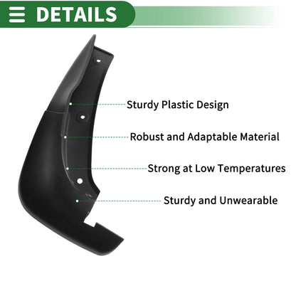 Set of 4 Mud Flaps Splash Guards for Lexus RX300 (1998–2003)