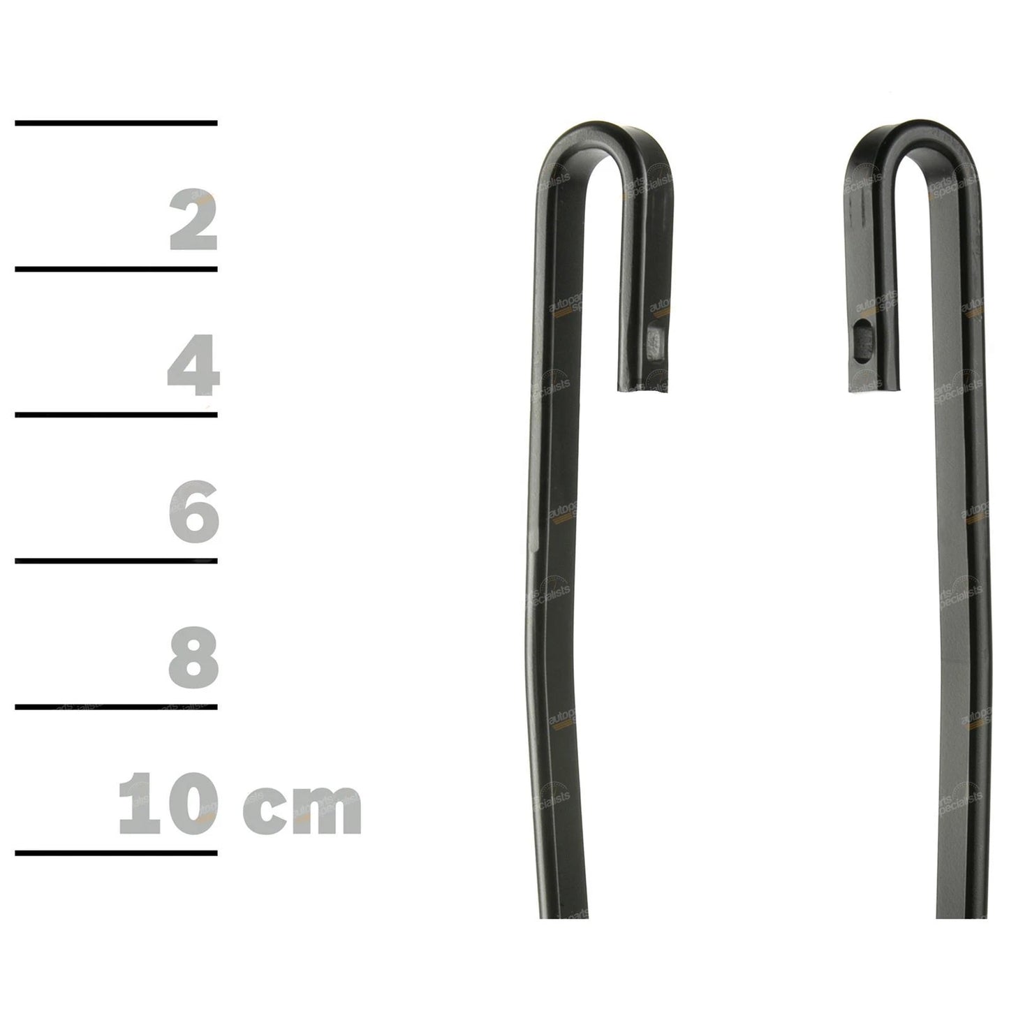 Front Pair Wiper Blades for Hyundai Tiburon (2002–2010)